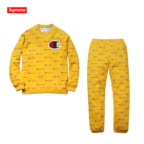 [XL] 중고 | 슈프림 x 챔피온 FW13 스웻 세트 | Supreme